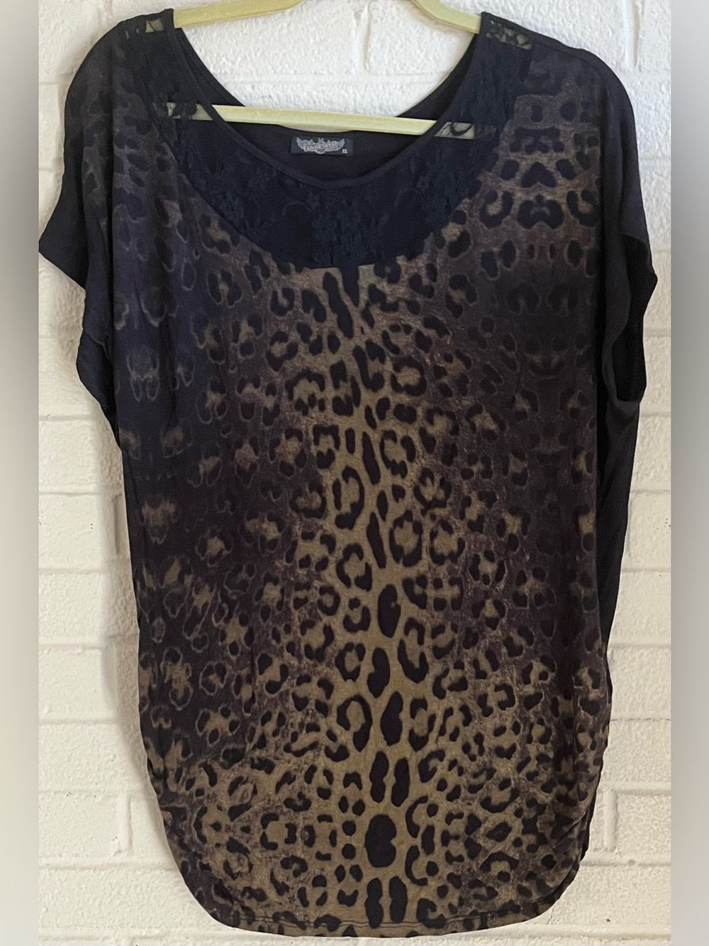 Vanilla Sugar XL Animal Print Sleeveless Top